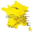 Le parcours du Tour de France 2020.