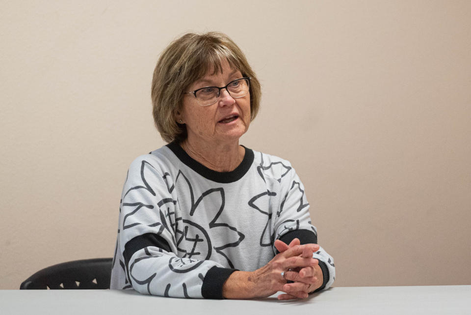 Tulare Local Healthcare District members interviewed Marmie Fidler, who applied for the District 3 vacancy.