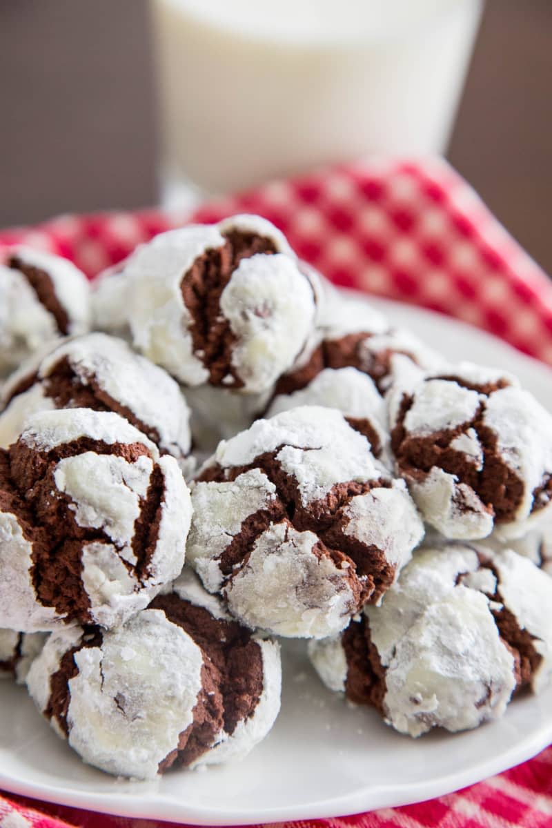 Chocolate Crinkle Cookies