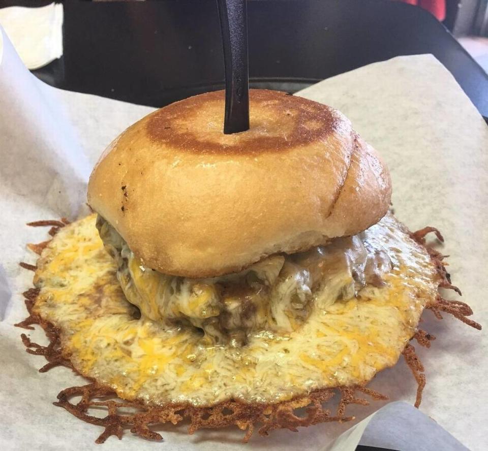 Fuego Burger, runner-up in the DFW Burger Battle, is on Benbrook Highway in the former Pop’s.