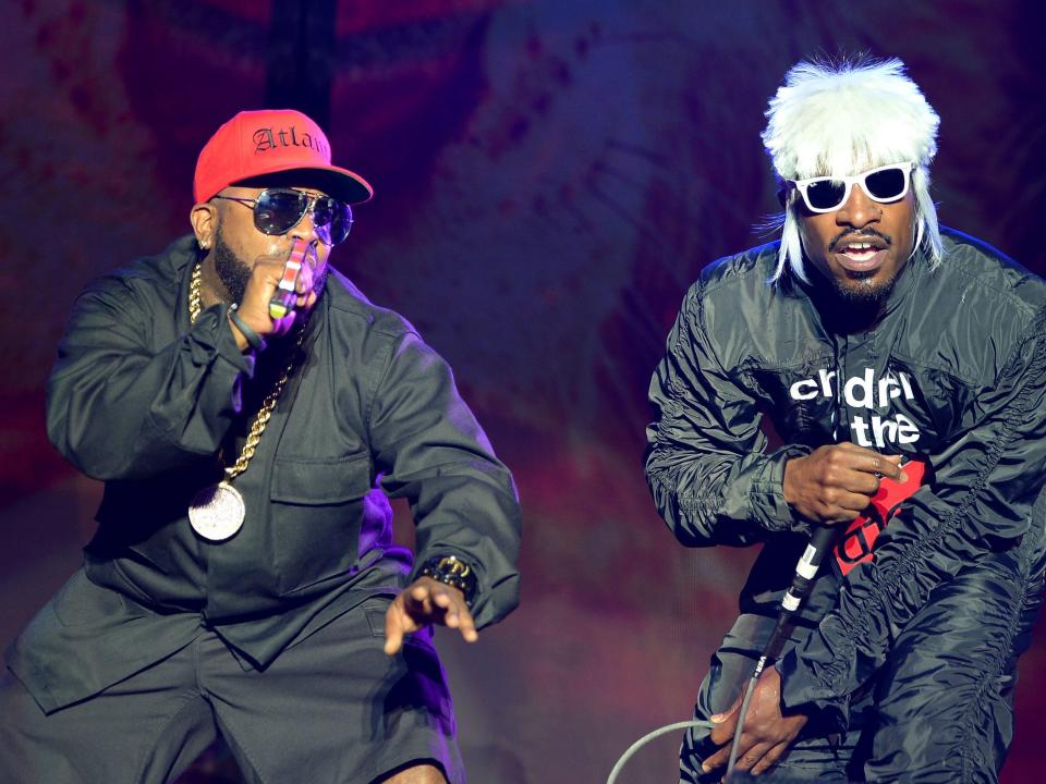 outkast performing in 2014