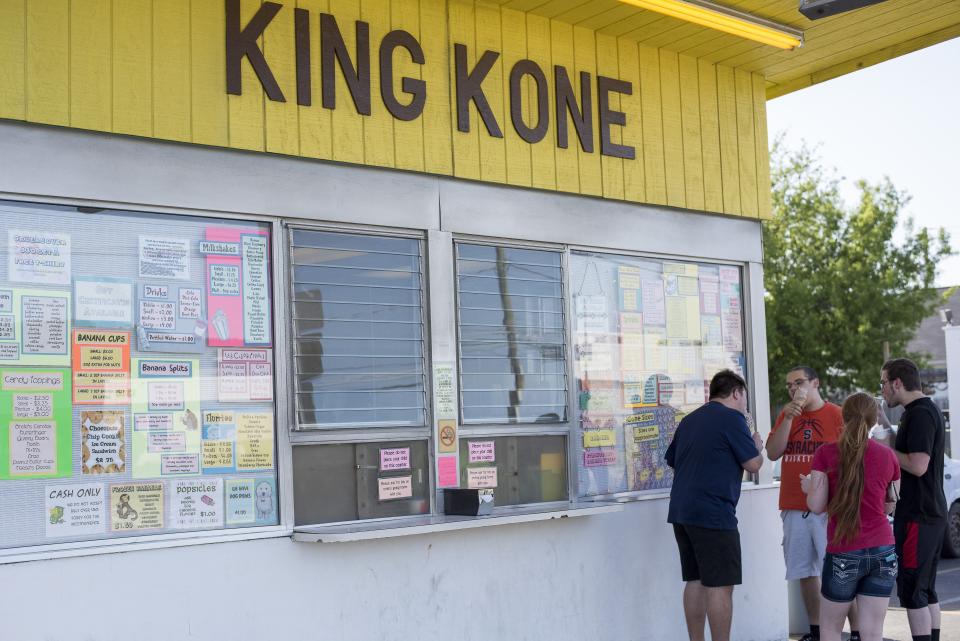 King Kone is located at 1315 College Avenue in Elmira.