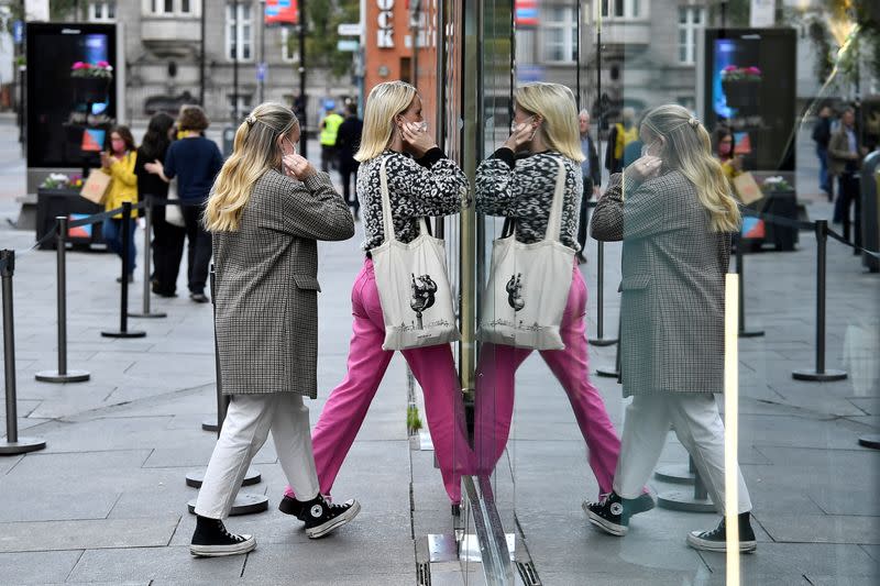 FILE PHOTO: Shopping in Dublin