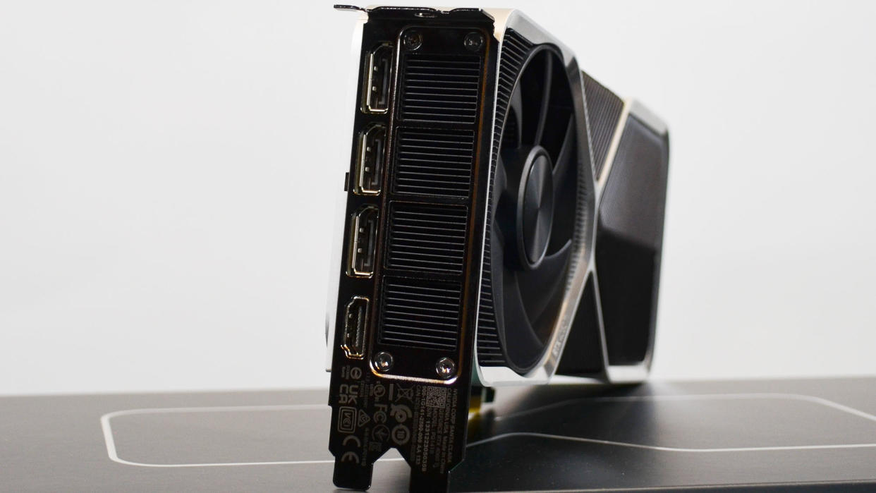  An Nvidia GeForce RTX 4060 Ti 