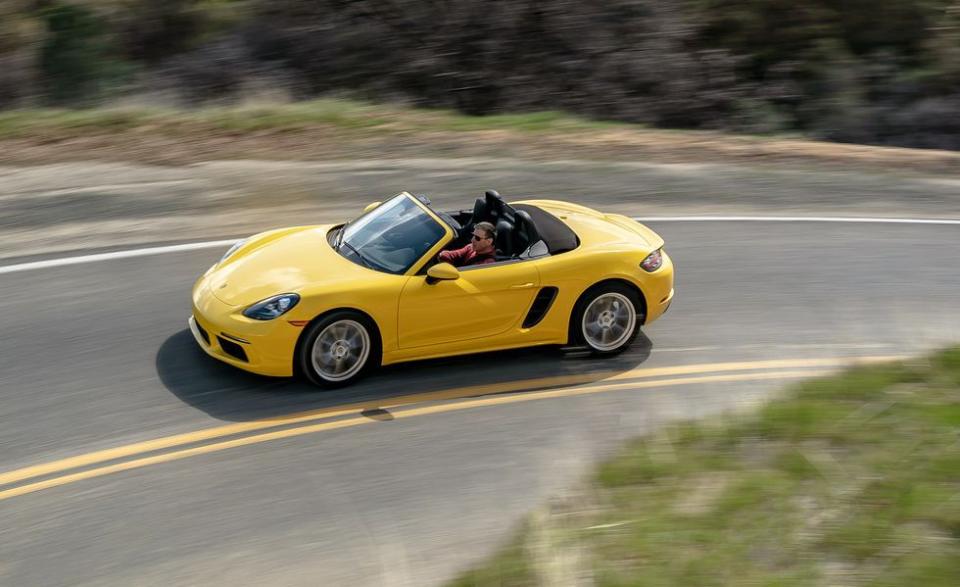 <p>The Boxster delivers the thrills and rewards of cars priced $200,000 higher. That's not an exaggeration, although the temptation to succumb to hyperbole still runs high a week after driving this thing.</p>