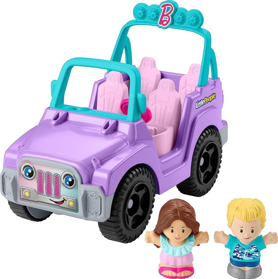 little people barbie car