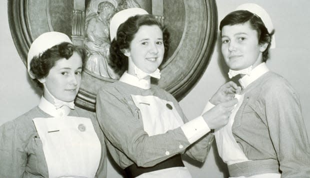 Nurses prize giving 1950s