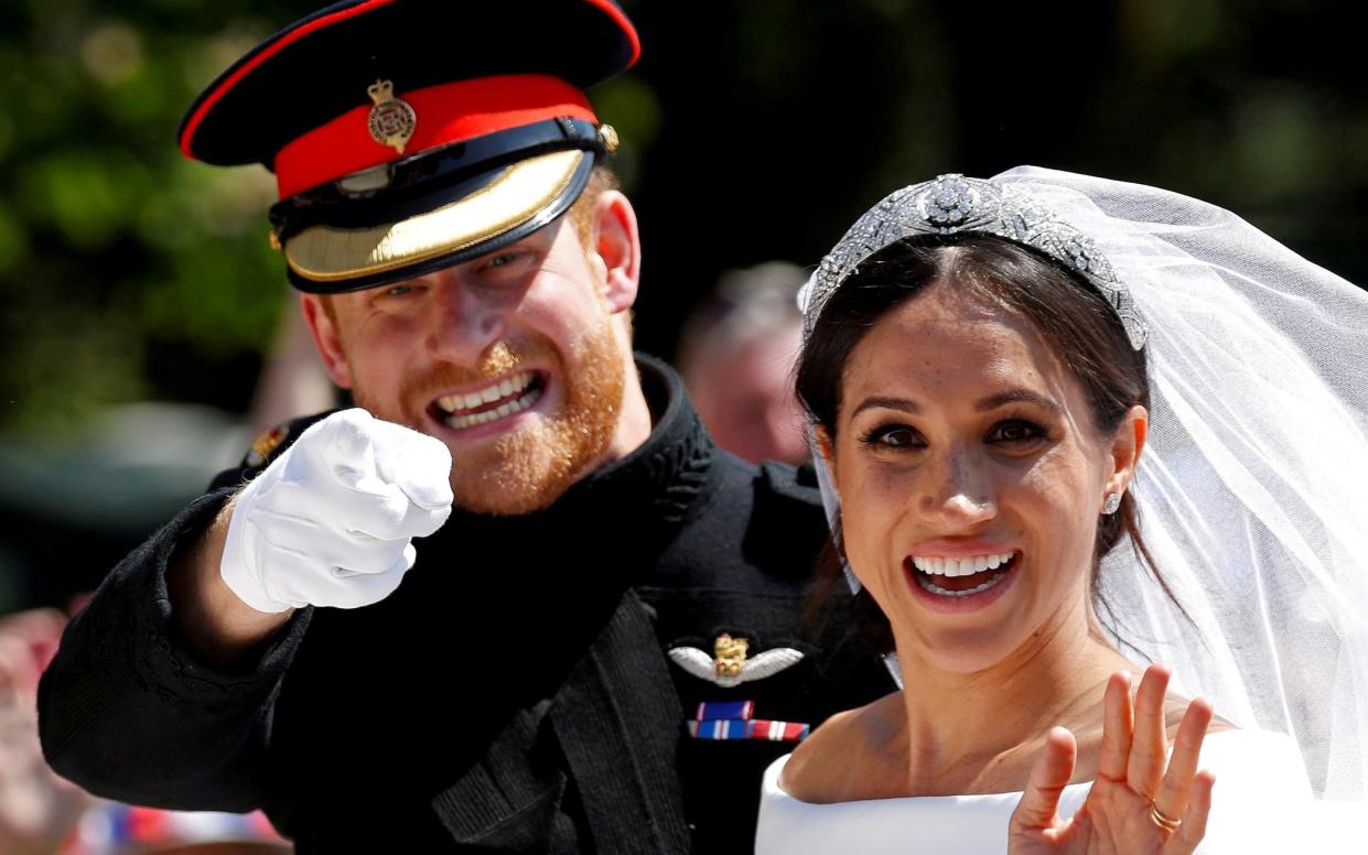  Prince Harry marries US actress Meghan Markle in Windsor. - Reuters