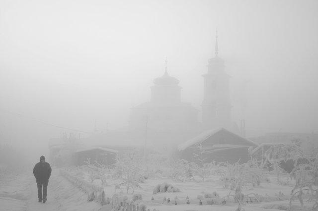 Yakutsk. Church. -51 With.