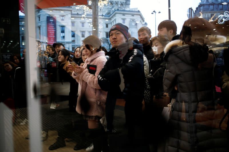 First day of winter sales in France