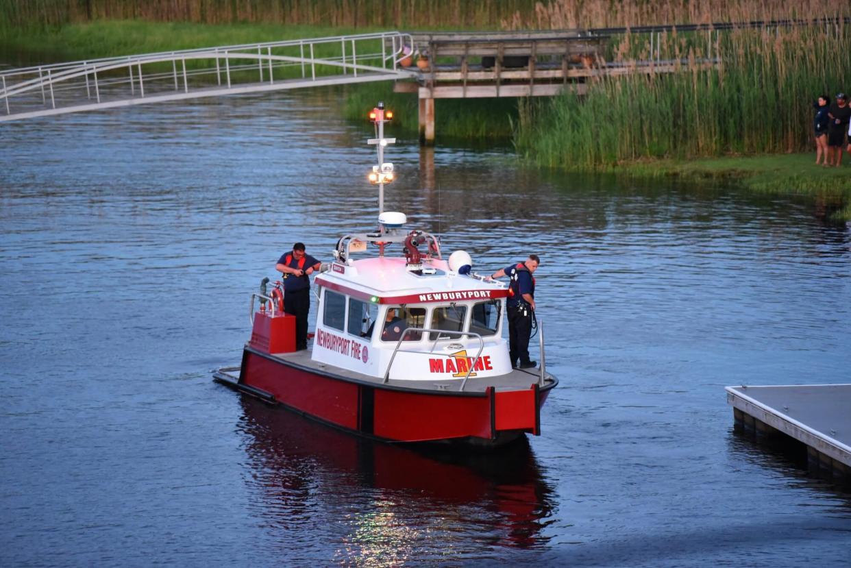 Newburyport and Mutual Aid Partners Continue Water Search Throughout Night Into Morning for Missing 6-Year-Old Boy