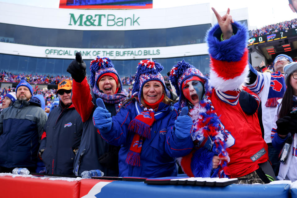 Despite constant failures, Buffalo fans continue to be enthusiastic about their team.  (Photo: Timothy T Ludwig/Getty Images)