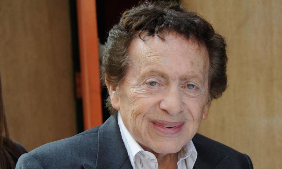Yiddish inflections ... Jackie Mason in New York City in 2012.