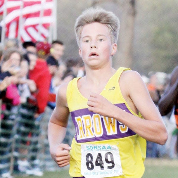 Watertown junior Brant Gilbertson medaled with a 24th-place fnish in the Class AA boys’ race during the 2011 state high school cross country meet.