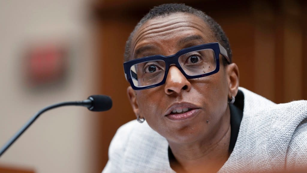 Harvard University has shed fresh light on the ongoing investigation into plagiarism accusations against former president Claudine Gay (above), including that an independent body recommended a broader review after substantiating some of the complaints. (Photo: Mark Schiefelbein/AP, file)