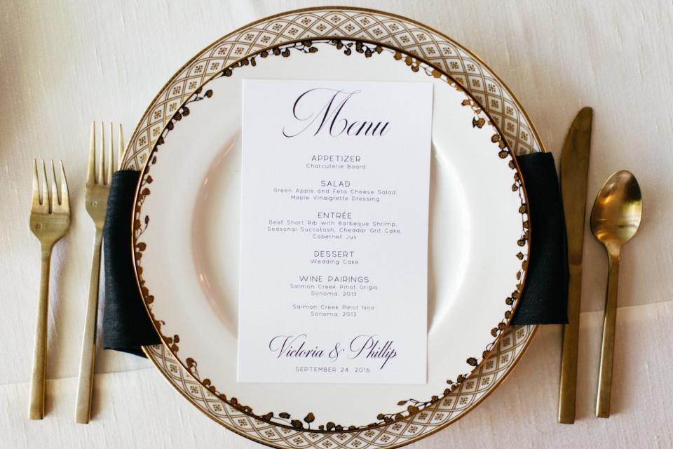 Formal Place Settings and First-Class Fare
