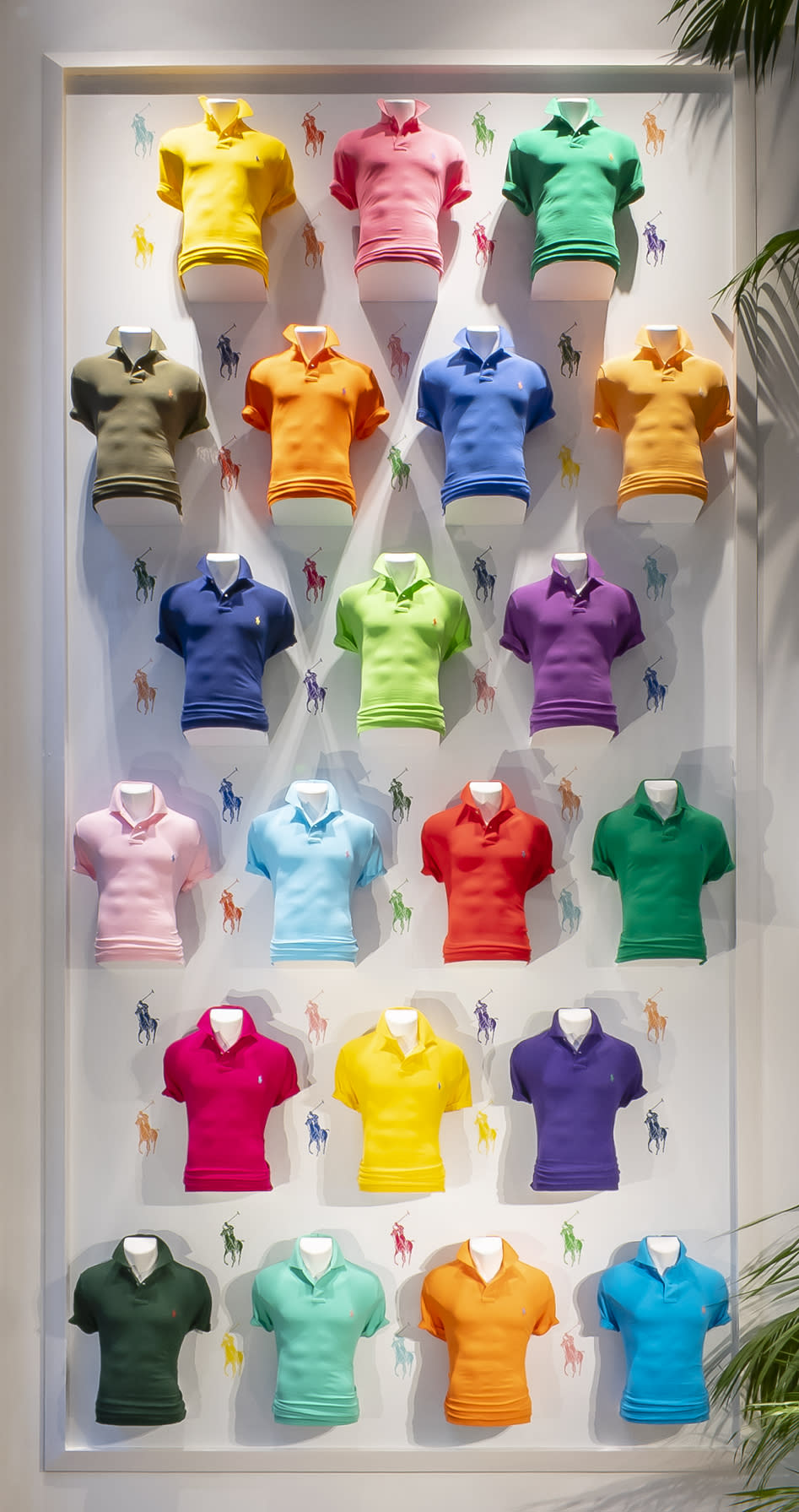 A Polo display at the new Ralph Lauren store in Ginza, Tokyo. - Credit: Courtesy of Ralph Lauren