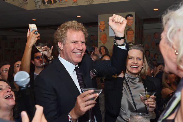 <p>Roy Rochlin/Getty</p> Will Ferrell and Viveca Paulin