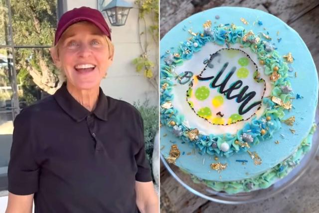 Ellen DeGeneres Celebrates 66th Birthday with Viral Burn-Away Cake: 'How Do  They Do It?'