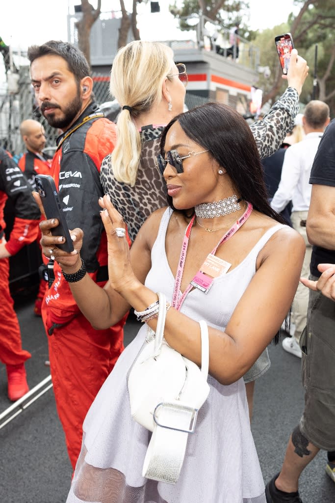 Naomi Campbell attends the F1 Grand Prix of Monaco at Circuit de Monaco in Monte Carlo on May 29, 2022. - Credit: SplashNews.com