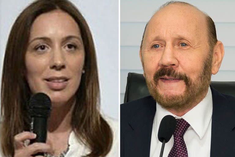 María Eugenia Vidal y Gildo Insfrán