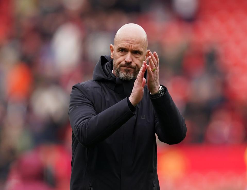 Erik ten Hag is adamant Manchester United will still be able to attract players (Martin Rickett/PA Wire)