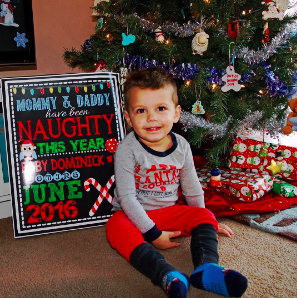 From baby bumps dressed in holiday lights to ugly-sweater parties, get inspired by these genius Christmas pregnancy announcement ideas submitted by happy parents-to-be.