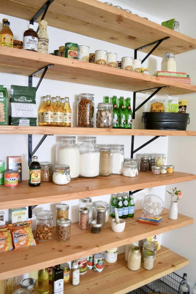 URBAN GREEN Stackable Glass Jars With Bamboo Trays, Food Storage