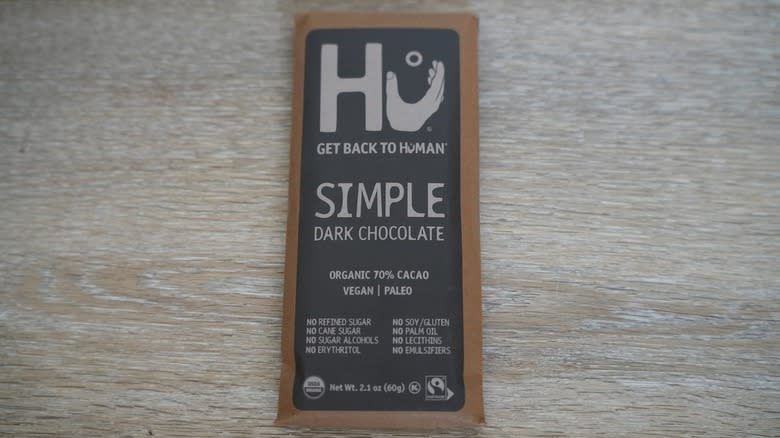 Hu Simple Dark Chocolate bar