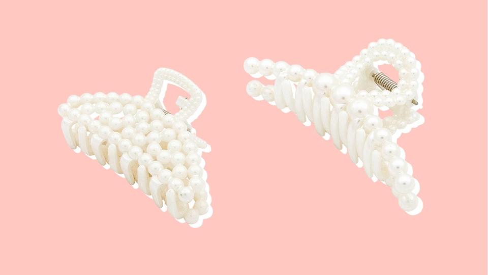 Go with a relaxed 'do with these claw clips from Lovers and Friends.