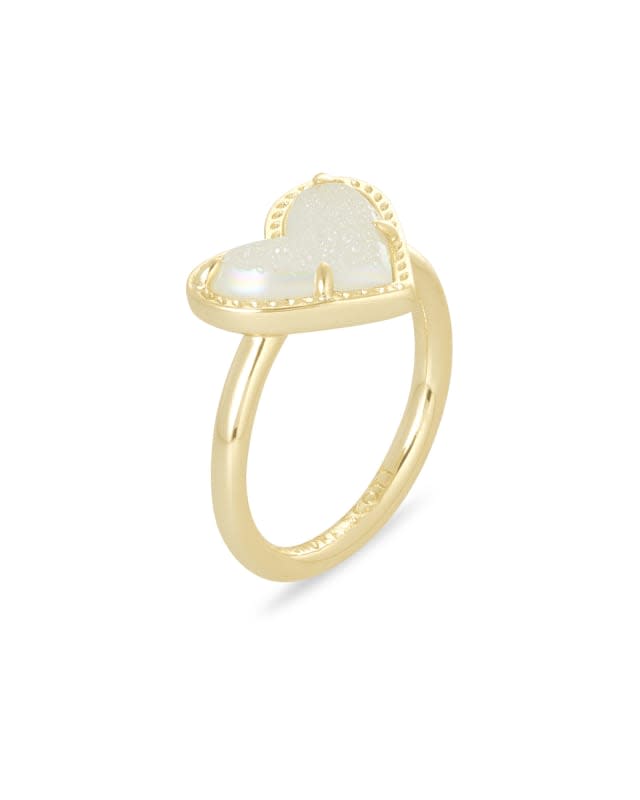 <p><a href="https://go.redirectingat.com?id=74968X1596630&url=https%3A%2F%2Fwww.kendrascott.com%2Fjewelry%2Frings%2Fari-heart-gold-band-ring-in-iridescent-drusy%2F842177177099.html&sref=https%3A%2F%2Fwww.thepioneerwoman.com%2Ffashion-style%2Fg46298031%2Fvalentines-day-jewelry%2F" rel="nofollow noopener" target="_blank" data-ylk="slk:Shop Now;elm:context_link;itc:0;sec:content-canvas" class="link ">Shop Now</a></p><p>Kendra Scott Ari Heart Gold Ring </p><p>kendrascott.com</p><p>$65.00</p><span class="copyright">Kendra Scott</span>