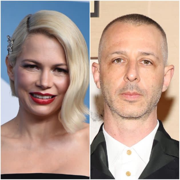 Michelle Williams, Heath Ledger's former partner, said Jeremy Strong stepped in and helped care for her daughter after Ledger's death. (Photo: Associated Press/Getty Images)