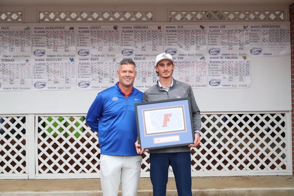 North Florida’s Nick Gabrelcik. (Photo: North Florida Athletics)