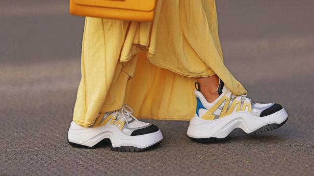 No Dress Is Designed Yet That Won't Compliment These Louis Vuitton Chunky  Sneakers