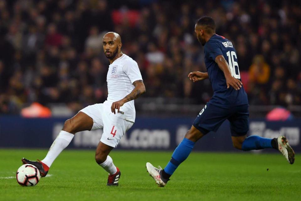 Fabian Delph in action for England against the USA (Getty Images)