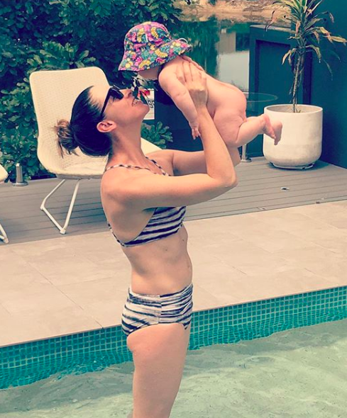 Working mum Giaan admits she struggles with juggling it all. Photo: Instagram/giaan.rooney