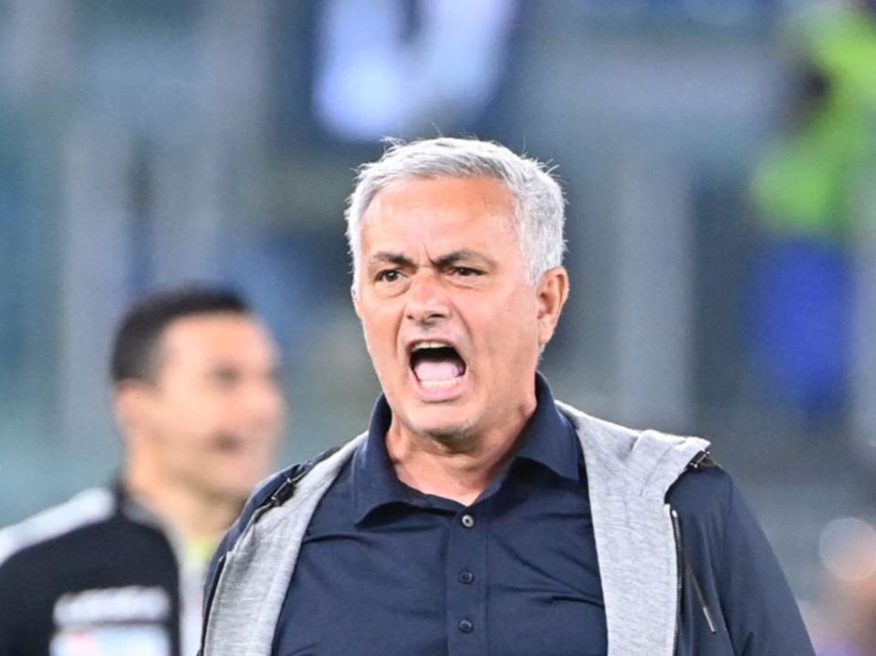 AS Roma manager Jose Mourinho  (AFP via Getty Images)