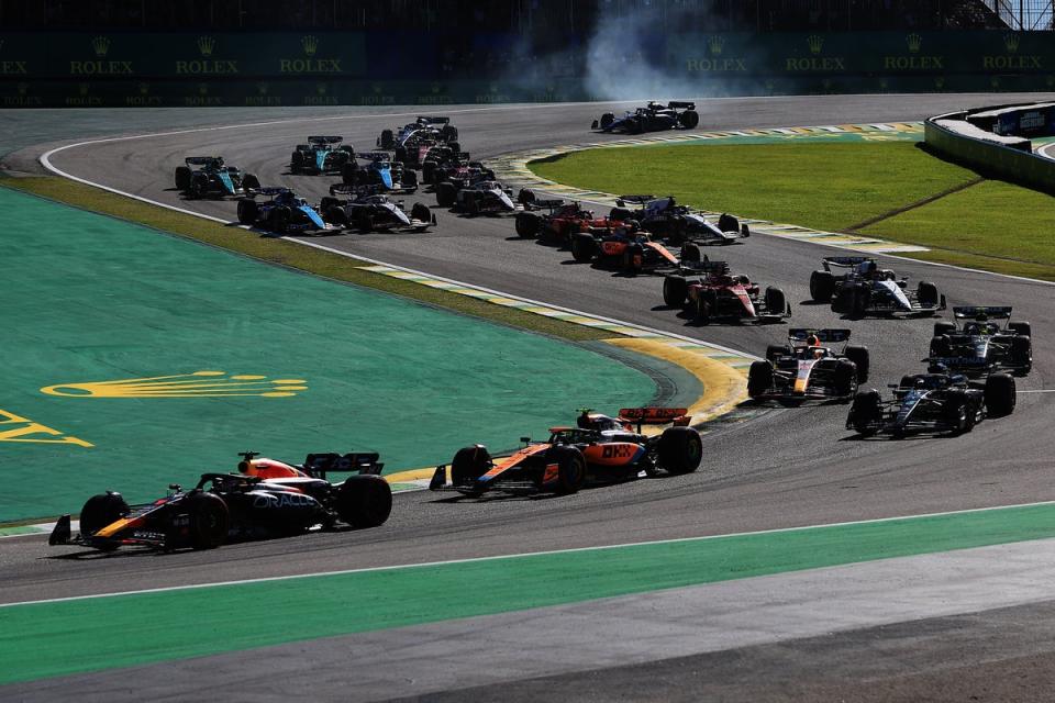 There will be six sprint weekends in the 24-race 2024 F1 season (Getty Images)