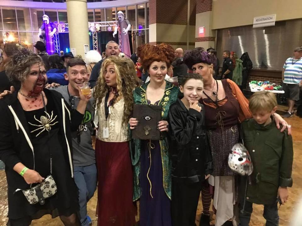 Cosplayers channeled characters from “Hocus Pocus” at a previous ScareFest in Lexington.