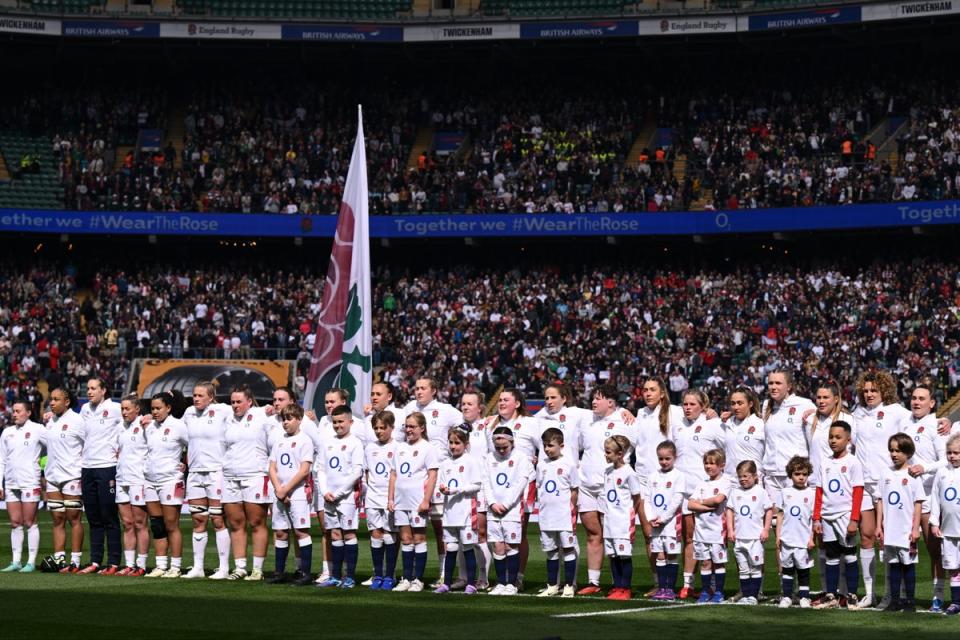 A crowd of 48,778 watched England thrash Ireland 88-10 at Twickenham (Getty Images)