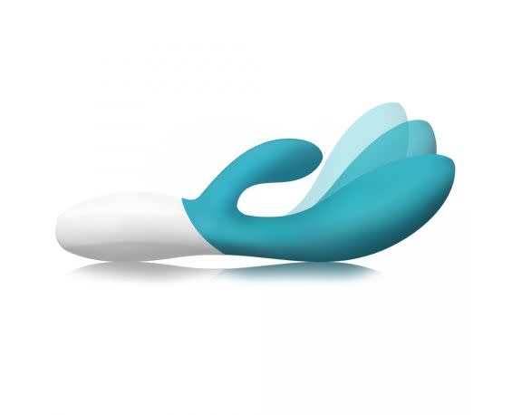 &ldquo;Rabbit-style vibrators like the <a href="https://www.amazon.com/LELO-Dual-Action-External-Vibrator-Movement/dp/B00QK9SRK0?th=1" target="_blank">LELO Ina Wave</a> stimulate both the 'outer clitoris' (the part that&rsquo;s visible under the clitoral hood) and the 'inner clitoris' (the unseen part that wraps around the vagina). Of all the rabbit-style vibrators out there, this is the one that gets raves from my patients." --<i> Snyder</i>