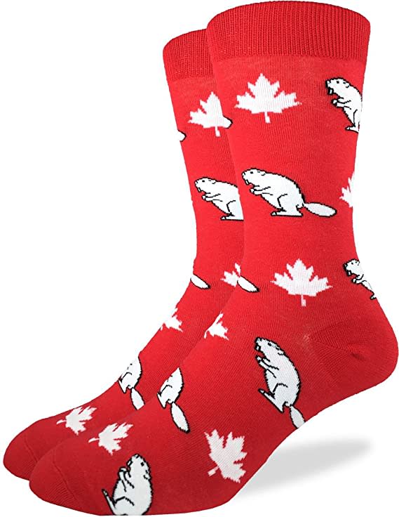 Good Luck Sock Men's Canada Socks. Image via Amazon.