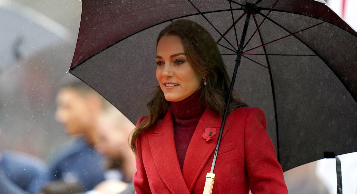 The Princess of Wales attended the Rugby League World Cup quarter finals this weekend. (PA Images)