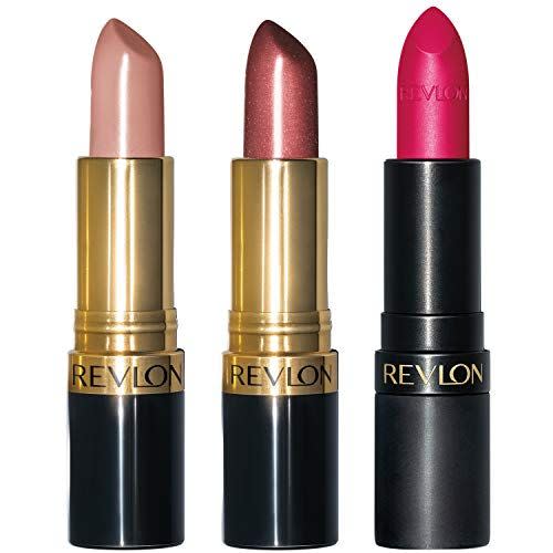 <p><strong>Revlon</strong></p><p><strong>$19.99</strong></p><p><a href="https://www.amazon.com/dp/B08QYJCFGB?tag=syn-yahoo-20&ascsubtag=%5Bartid%7C10049.g.38007416%5Bsrc%7Cyahoo-us" rel="nofollow noopener" target="_blank" data-ylk="slk:Shop Now;elm:context_link;itc:0;sec:content-canvas" class="link ">Shop Now</a></p><p>When to Shop: <strong>NOW </strong> </p><p>If you don’t wear a glam lip to your work’s Zoom Holiday call, is it even wintertime? This set from Revlon is hydrating, juicy, and everything you could ever want in a lipstick.</p>