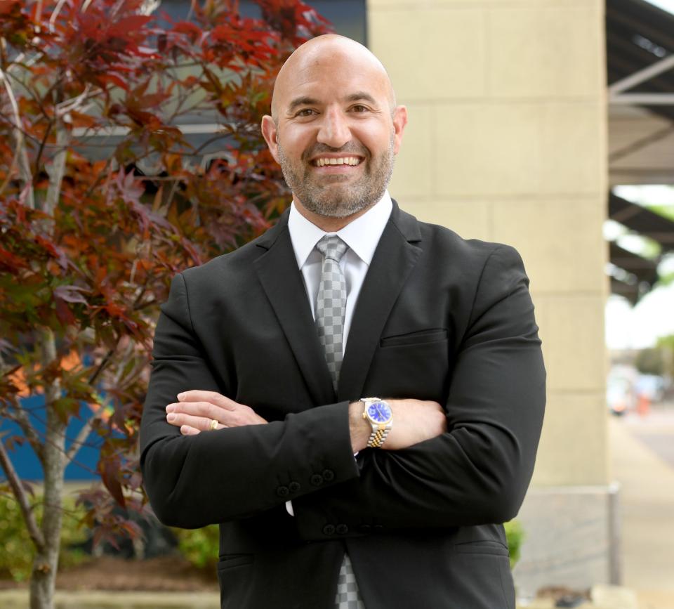 Rocco Maragas, Sr. Vice President and Chief Operating Officer of Charge Cleveland Cavaliers, was the speaker at Monday's Hall of Fame Luncheon Club.