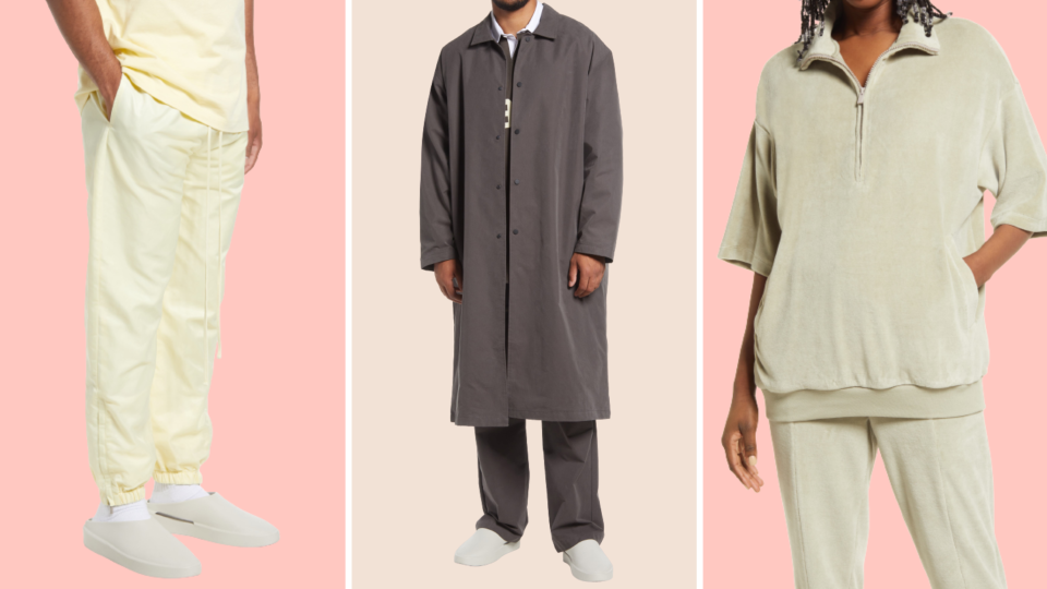 For the latest minimalist trend-aware style, look no further than Fear of God Essentials.