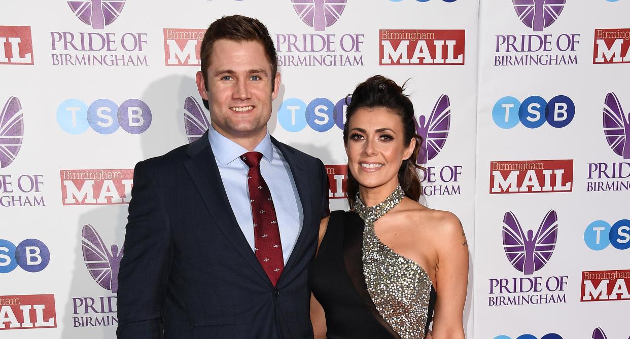 Kym Marsh and Scott Ratcliff are set to tie the knot. (Photo by Jeff Spicer/Getty Images)