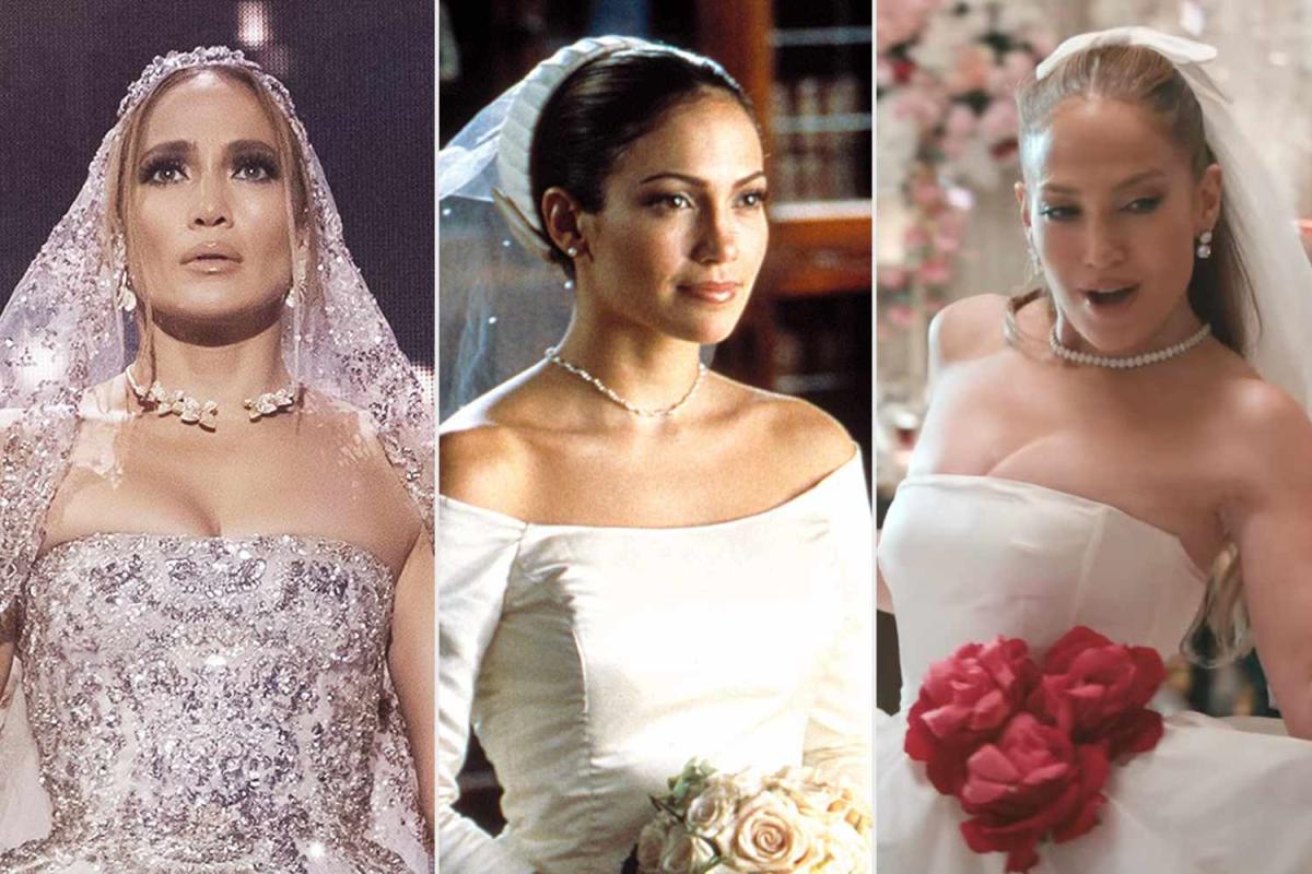 Fans Compare Jennifer Lopez's Wedding Dress to Her Wedding Planner