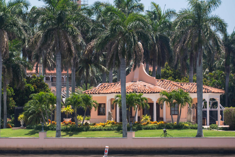 The exterior of Mar-A-Lago on Saturday, June 10, 2023, in Palm Beach, Fla.