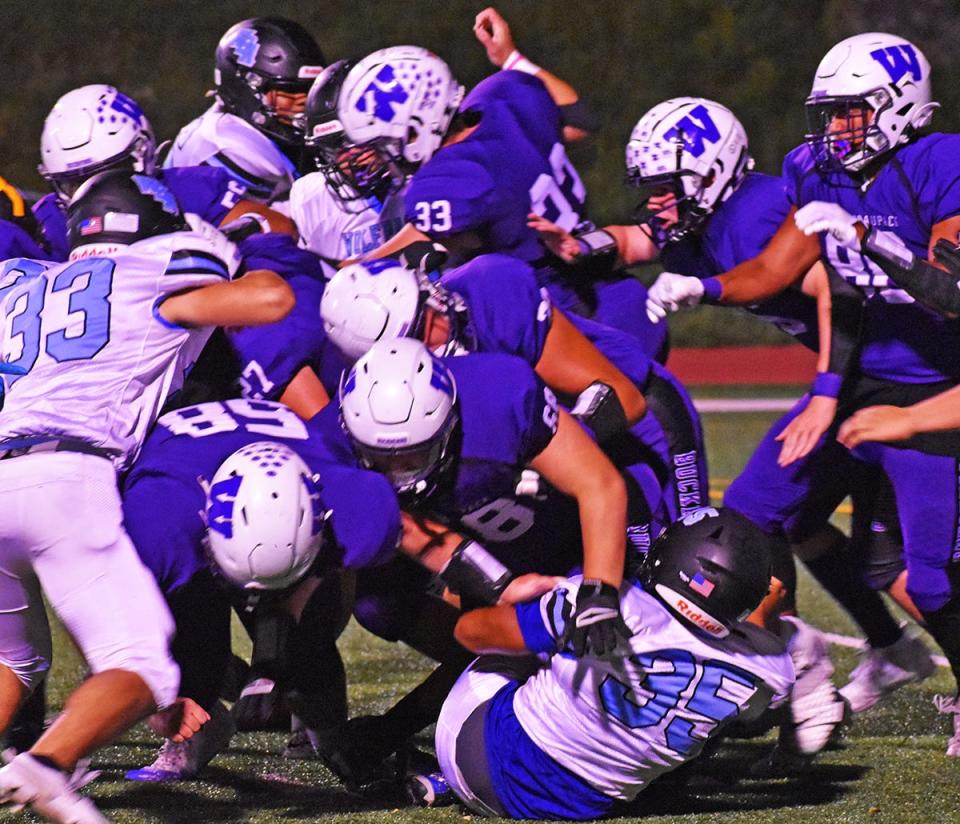 Wallenpaupack Area will need to win the war in the trenches in Week 5 Lackawanna Football Conference action versus Abington Heights.